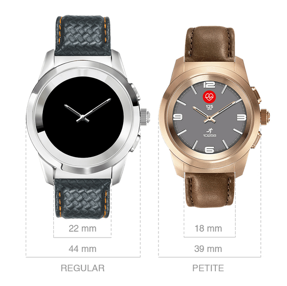 Mykronoz zetime petite elite brushed hybrid smartwatch sale