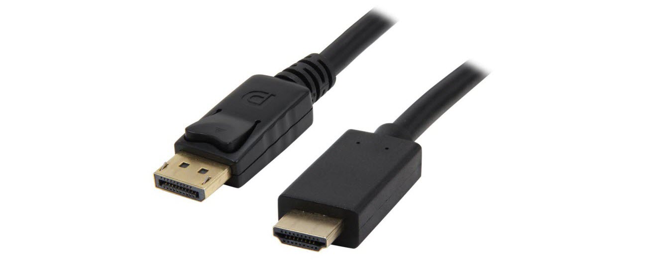 Nippon Labs DP-HDMI-25 DP to HDMI Cable 25 ft, Gold Plated