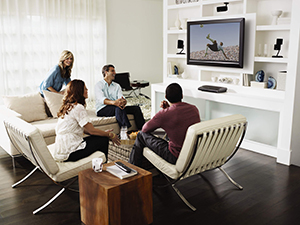 People were sharing Sports with the entertainment system