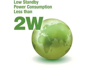Low Power Consumption and energy saving icon