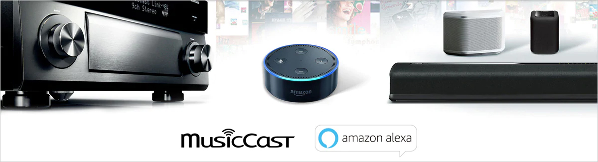 WXA-50 MusicCast Wireless Streaming Amplifie supports Echo, Dot, Tap and Show