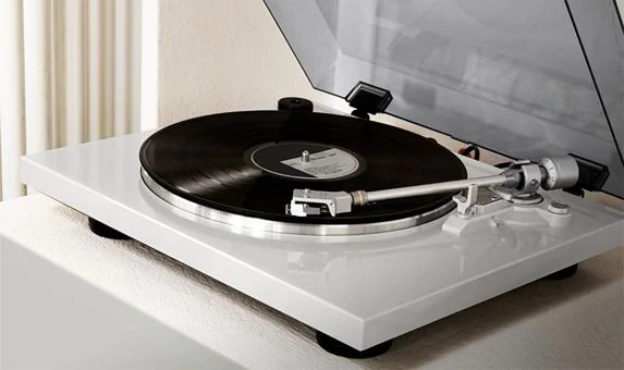 phonographs facing forward