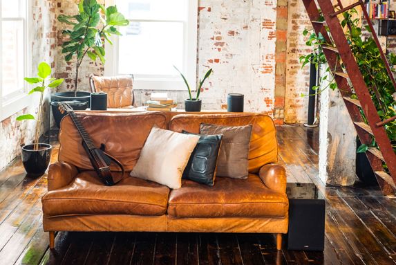 Yamaha NS-NSW100PN MusicCast SUB 100 Wireless Subwoofer application in home life scenario