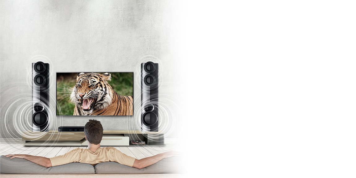 3D-Capable Blu-ray Disc™ Home Theater System - LHB675N