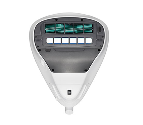 bottom of the RAYCOP VCEN-100USWH vacuum