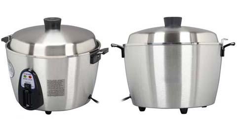 LILY WHITE) (全配) NEW TATUNG TAC-11R-MW Stainless Rice Cooker Pot Voltage  AC110