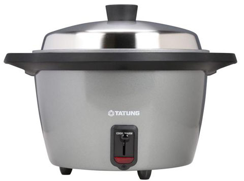 Tatung Electric Rice Cooker and Steamer (11-Cup Stainless Steel