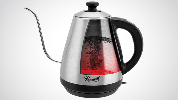 Rosewill 1-Liter Electric Gooseneck Kettle Water Boiler 