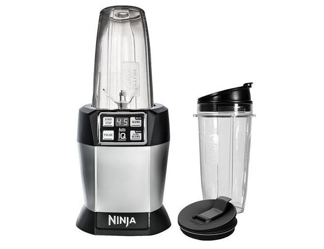 Refurbished: Ninja BL487QH-RB Turquoise 1100 WATTS Blender-Turquis  Refurbished 