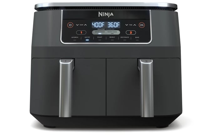 Ninja Foodi 8-qt 6-in-1 Dual Zone Air Fryer w/ Extra Racks