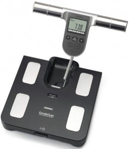 Omron HBF-516 Full Body Sensor Body Composition Monitor and Scale 330 LBS.  - Coupons and Discounts May be Available