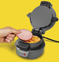 first_layer to cook the bottom half of sandwich