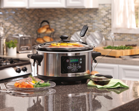 Hamilton Beach Set 'n Forget 6-quart Programmable Slow Cooker, Slow  Cookers & Roasters