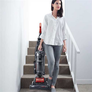 NeweggBusiness - BLACK+DECKER POWERSWIVEL Upright Vacuum Cleaner - Complete