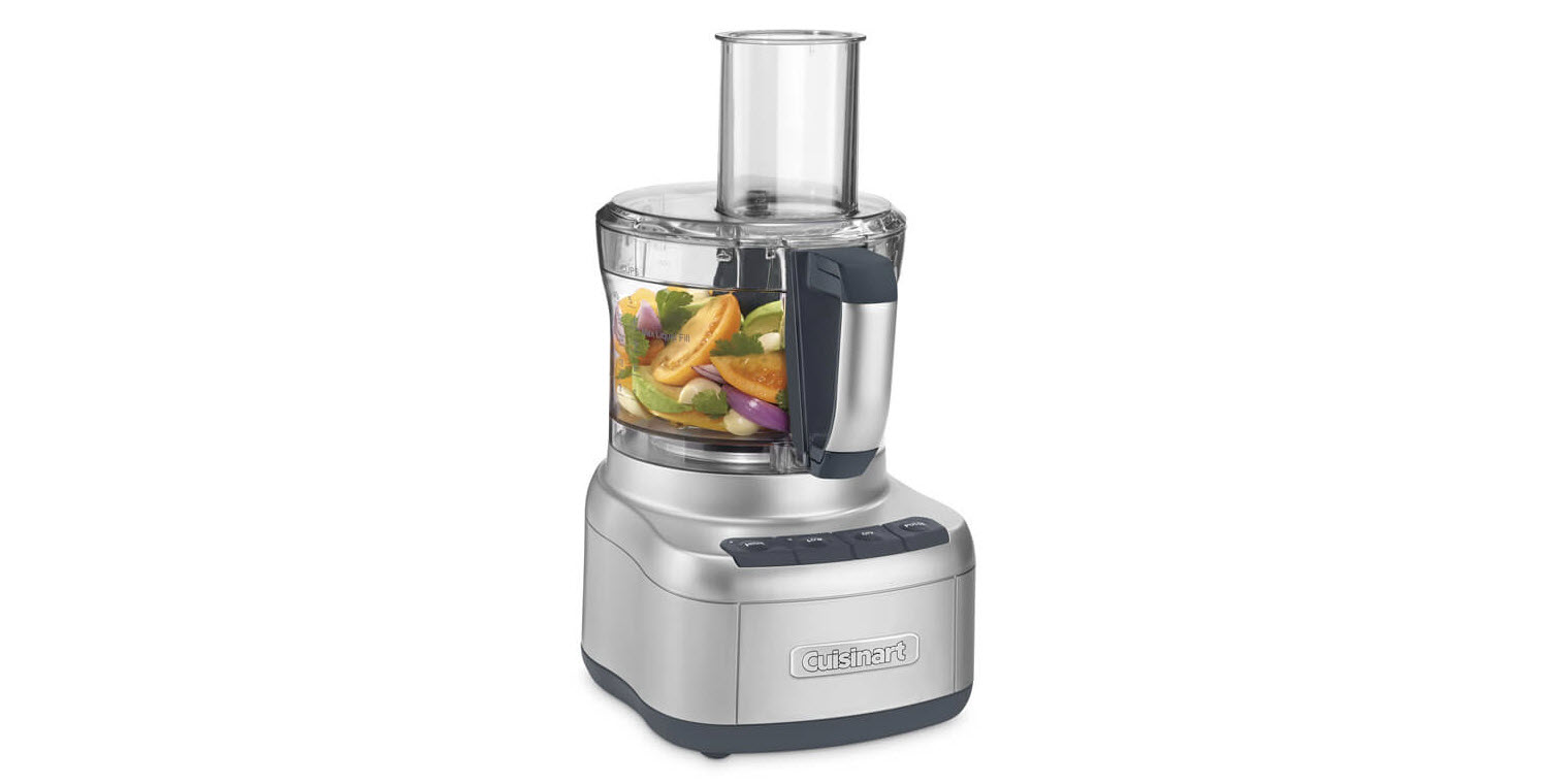 Cuisinart FP-8GMFR Elemental 8 Cup Food Processor, Gunmetal