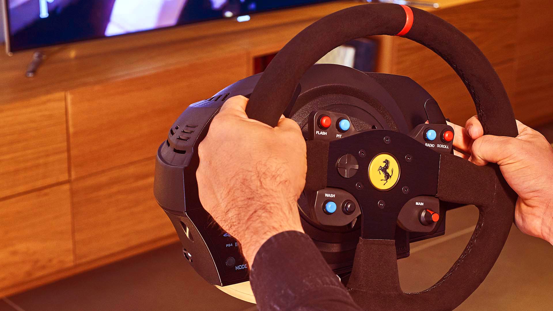 Thrustmaster T300 Ferrari Integral RW Alcantara Edition Racing Wheel