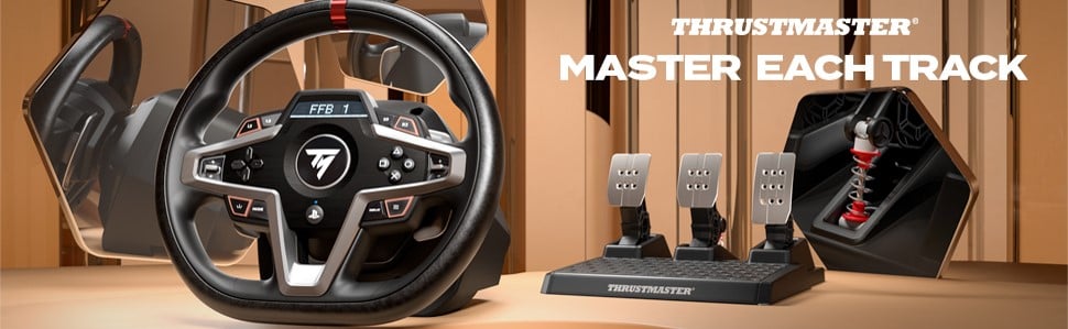 Thrustmaster T248 Racing Wheel - Hybrid Drive Force Feedback for