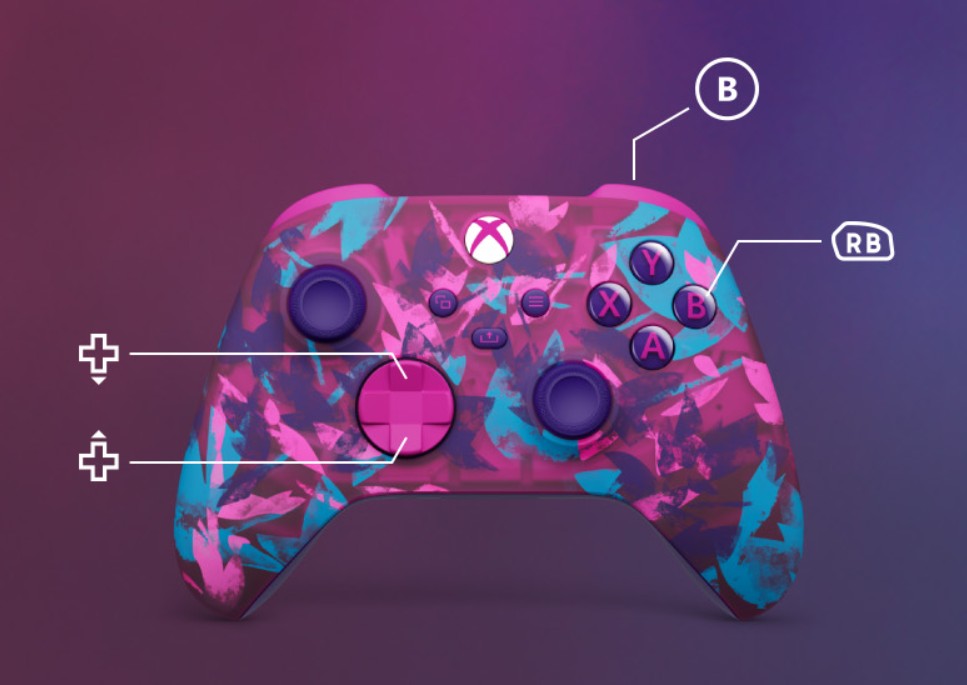 Xbox Wireless Controller, Heart Breaker Special EditionXbox Wireless Controller Heart Breaker Special Edition