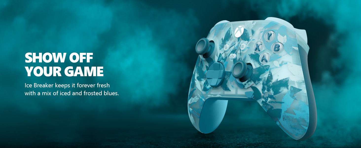 Xbox Wireless Controller Ice Breaker Special Edition