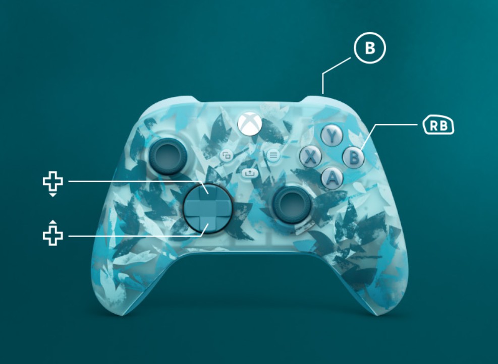 Xbox Wireless Controller Ice Breaker Special Edition