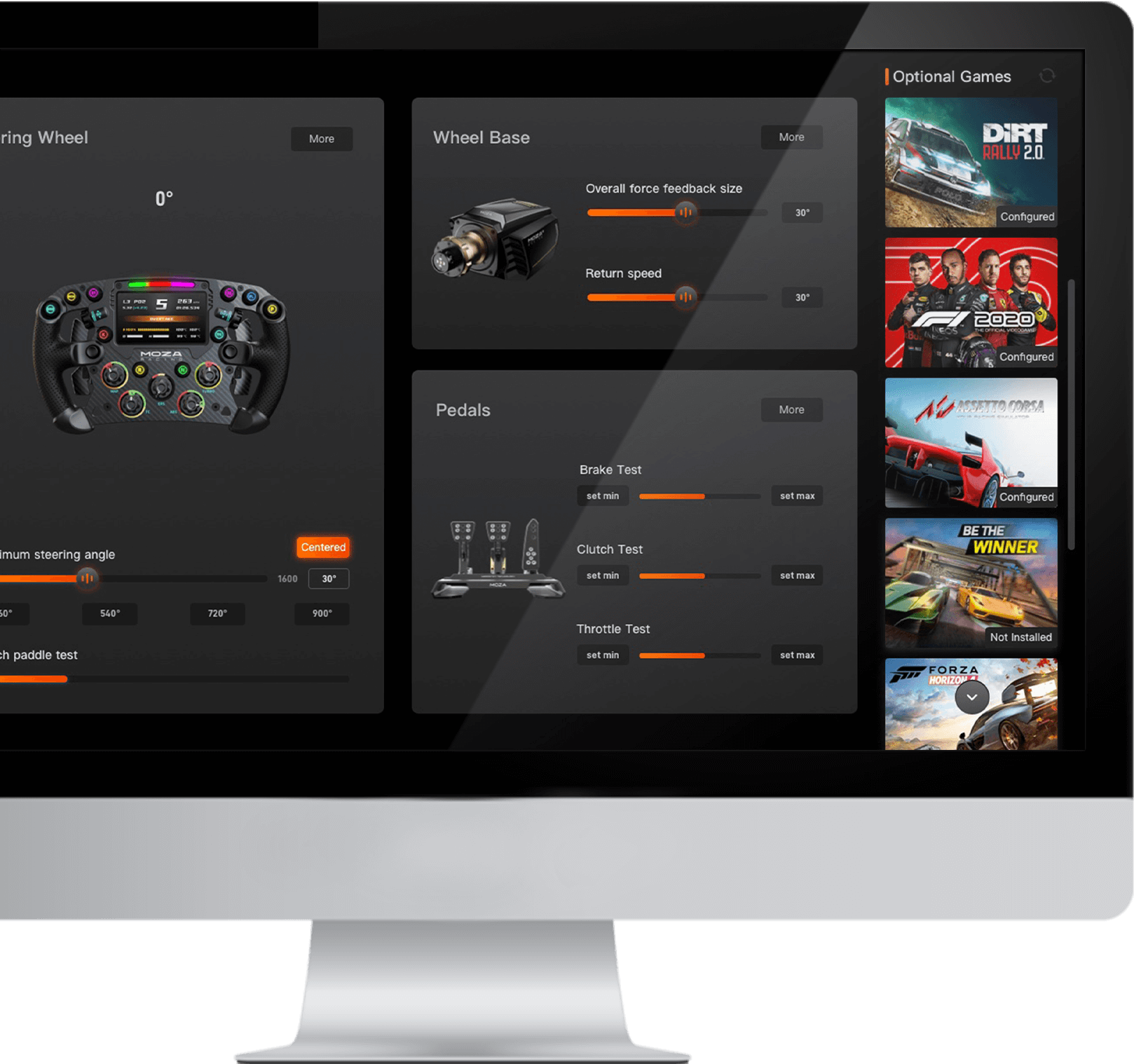 MOZA R21 V2 Direct Drive Wheel Base