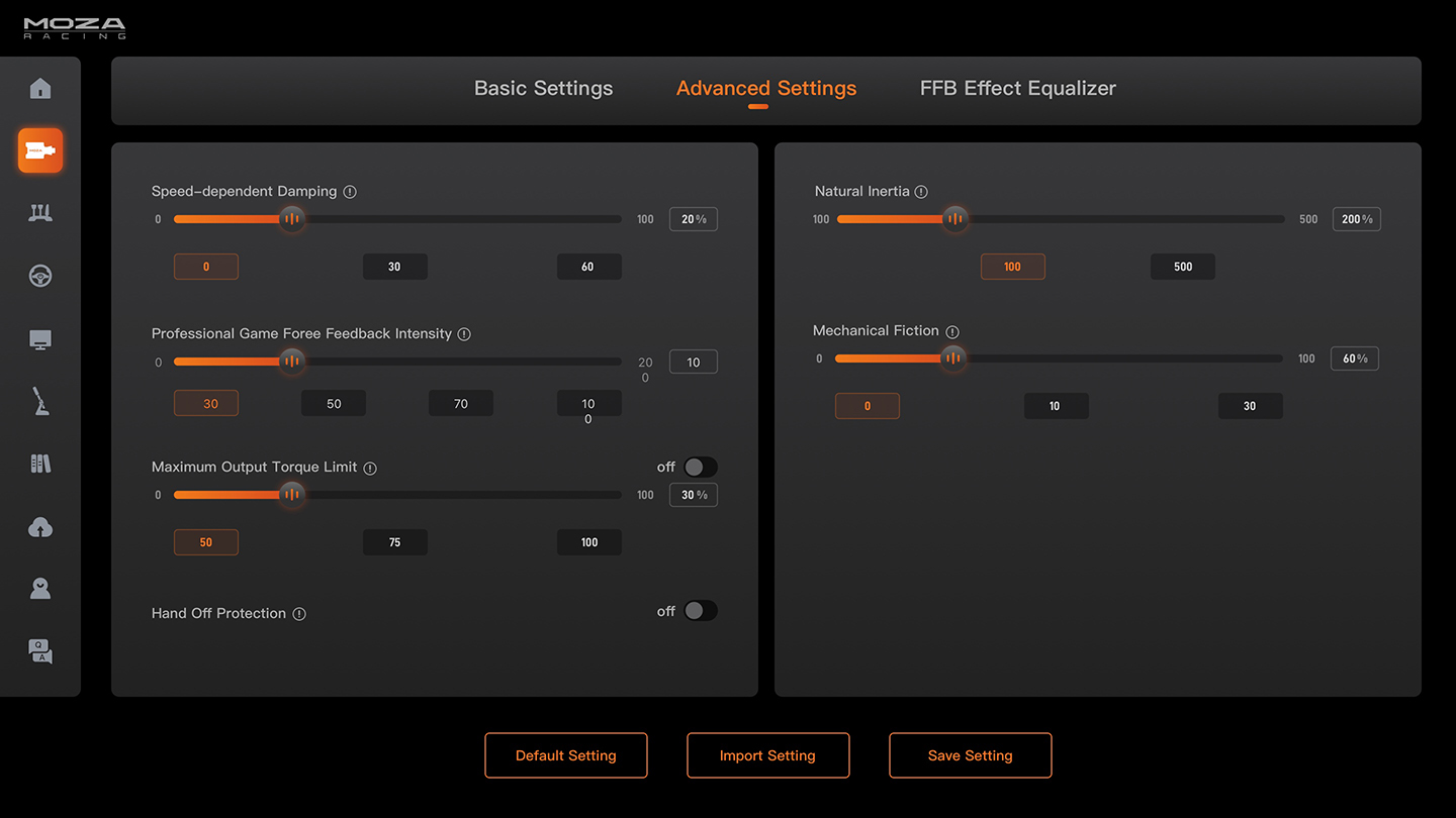 MOZA R21 V2 Direct Drive Wheel Base