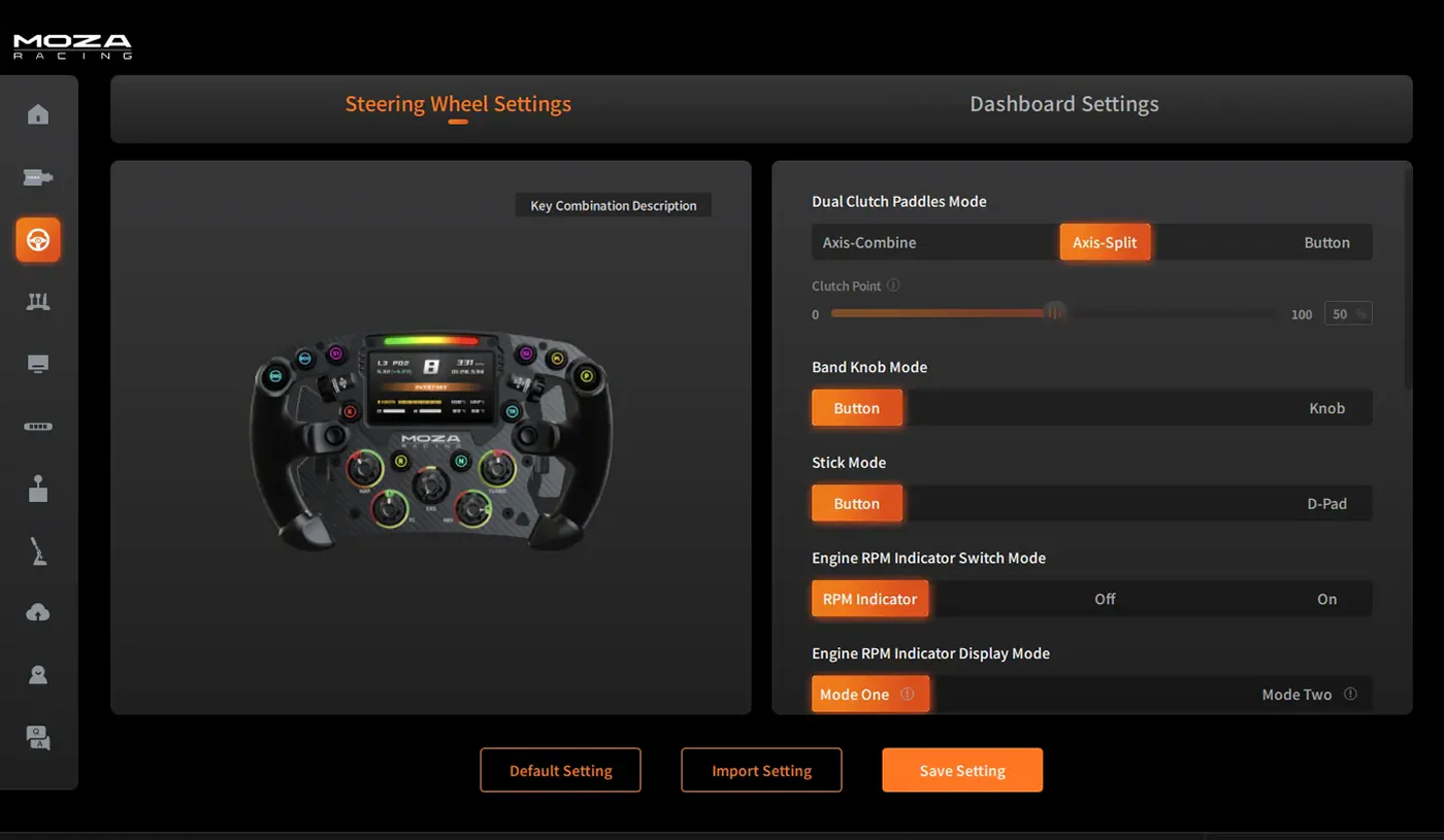 MOZA R16 V2 Direct Drive Wheel Base