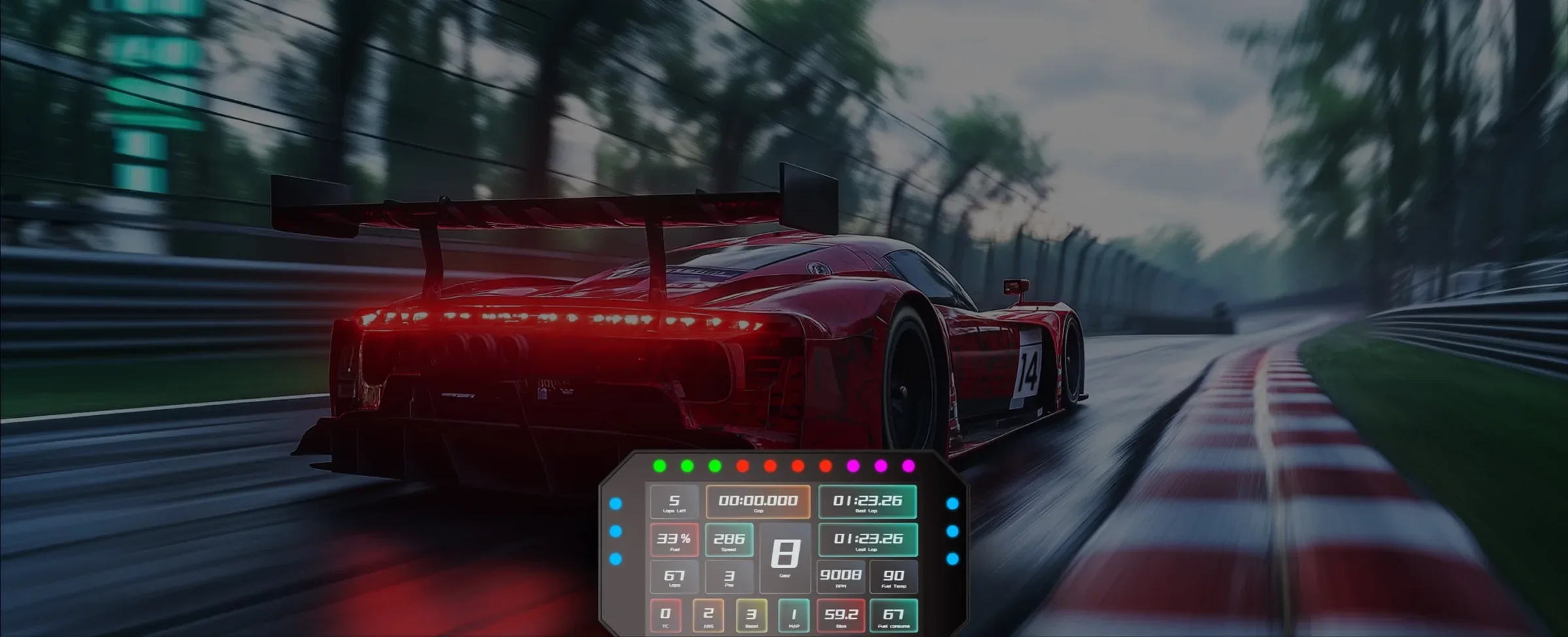 MOZA CM2 HD Racing Dash