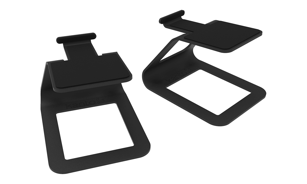 Kanto SE2 Elevated Desktop Speaker Stands for Small Speakers