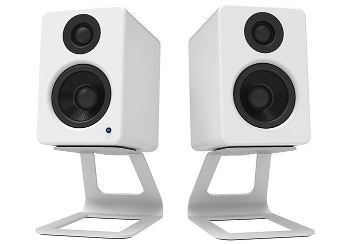 Kanto SE2 Elevated Desktop Speaker Stands for Small Speakers