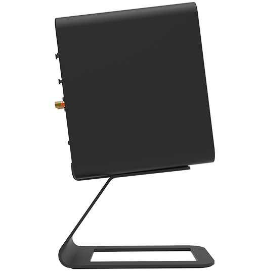 Kanto SE4 Elevated Desktop Speaker Stands for Midsize Speakers (Pair) - White