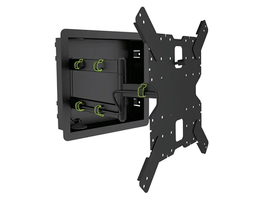 Kanto R400 Recessed In-wall Full Motion Articulating TV Mount