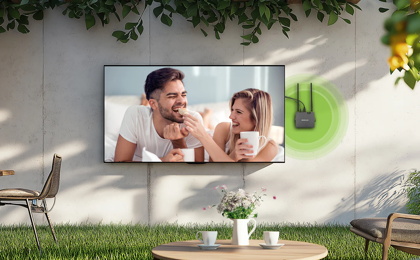 IOGEAR Wireless 4K HDMI Video Extension Kit with Keyboard and Mouse Control 