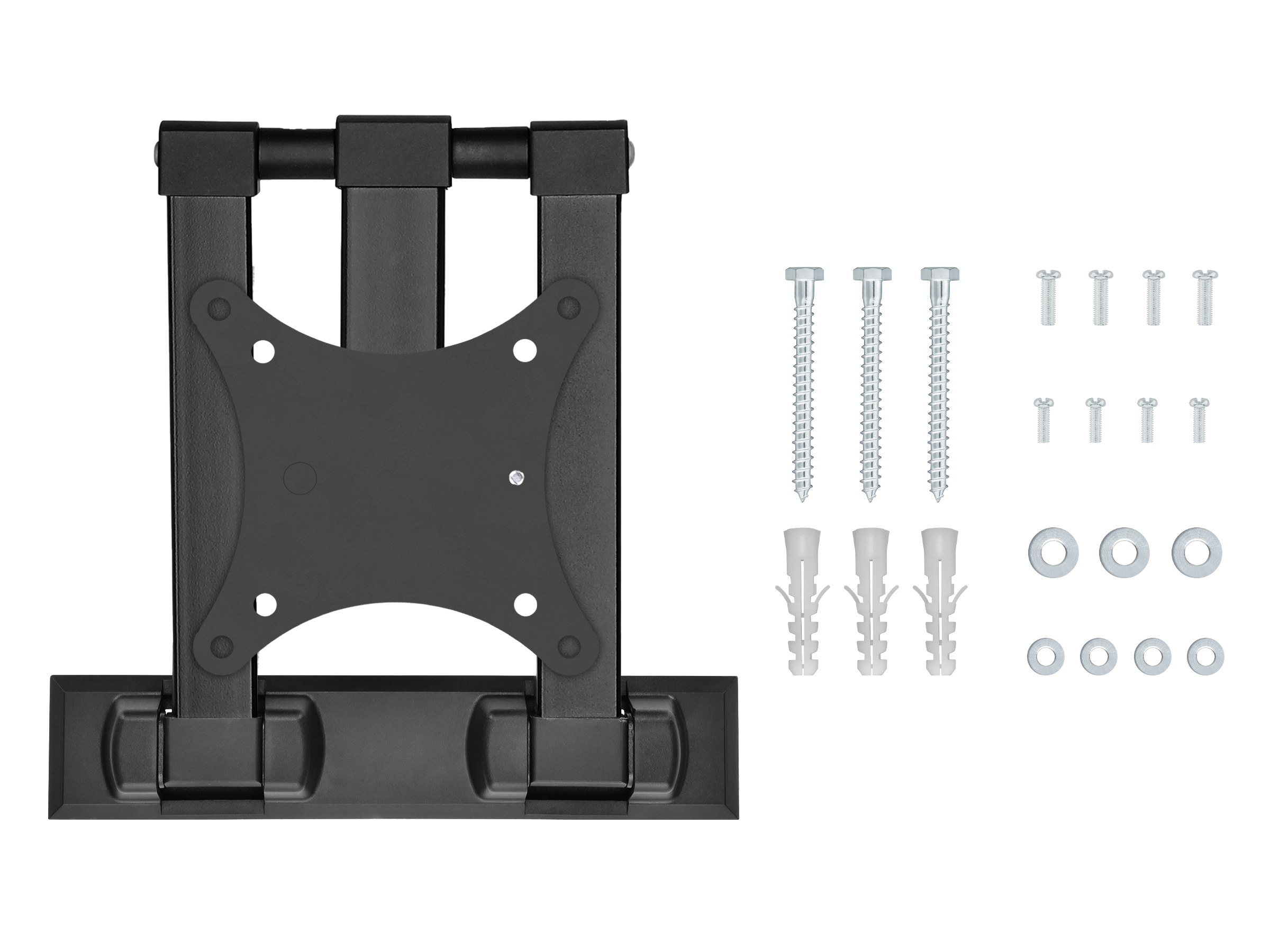 Monoprice Compact Full Motion Single-Stud TV Wall Mount Bracket