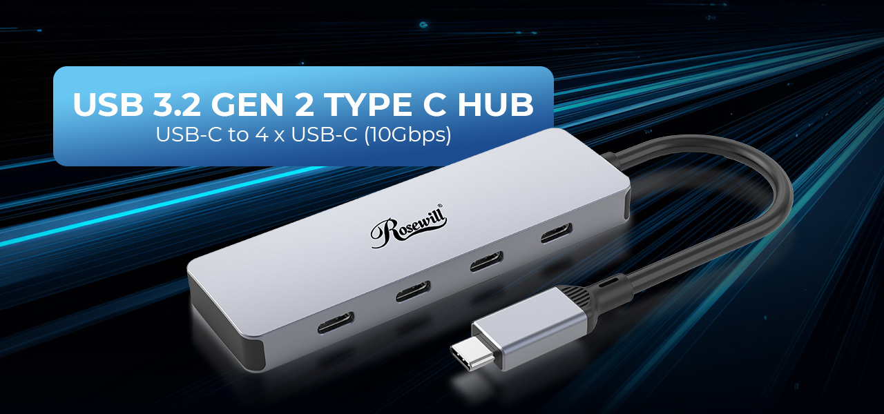 Rosewill USB C Hub