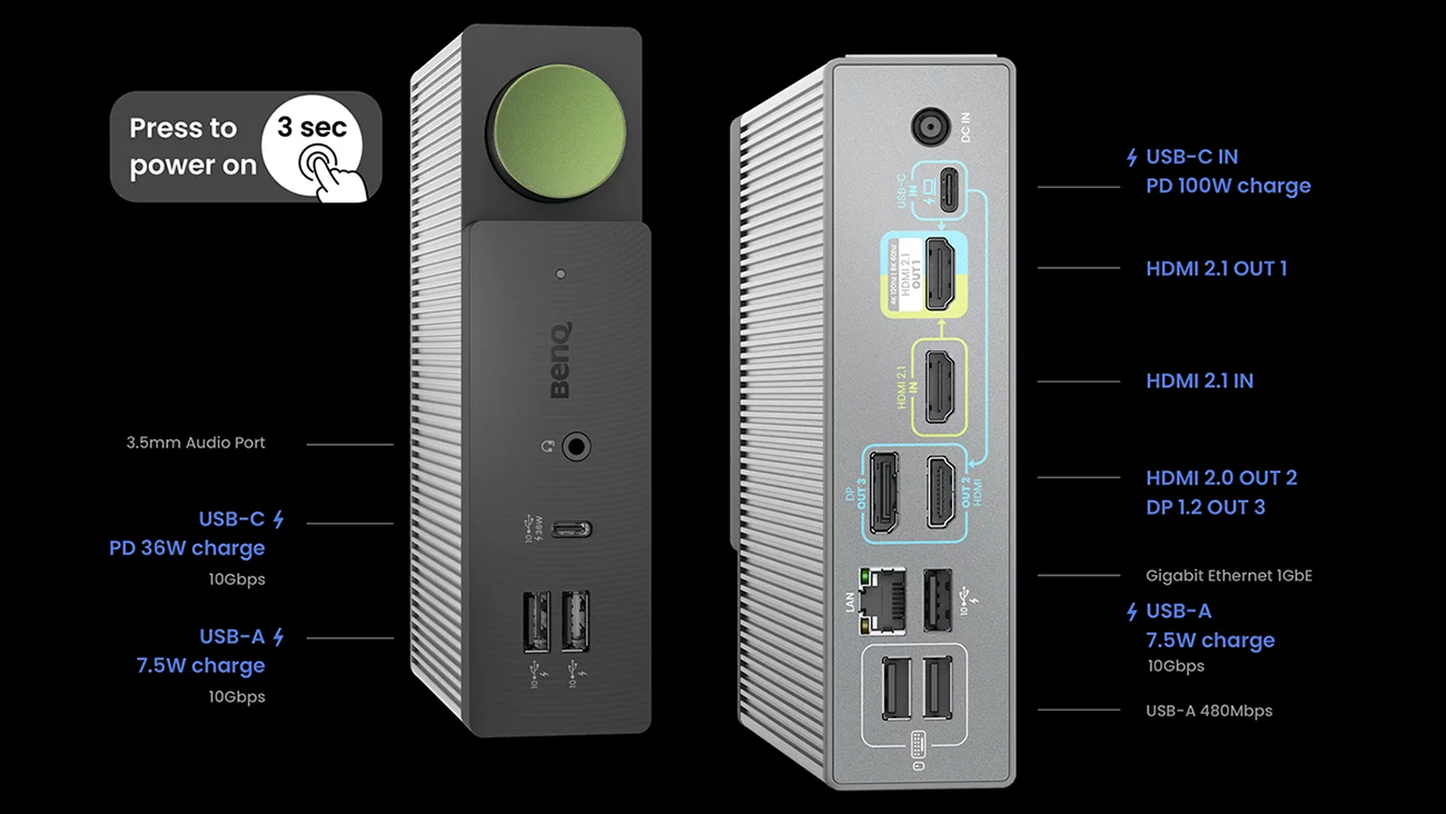 BenQ beCreatus DP1310  Dock