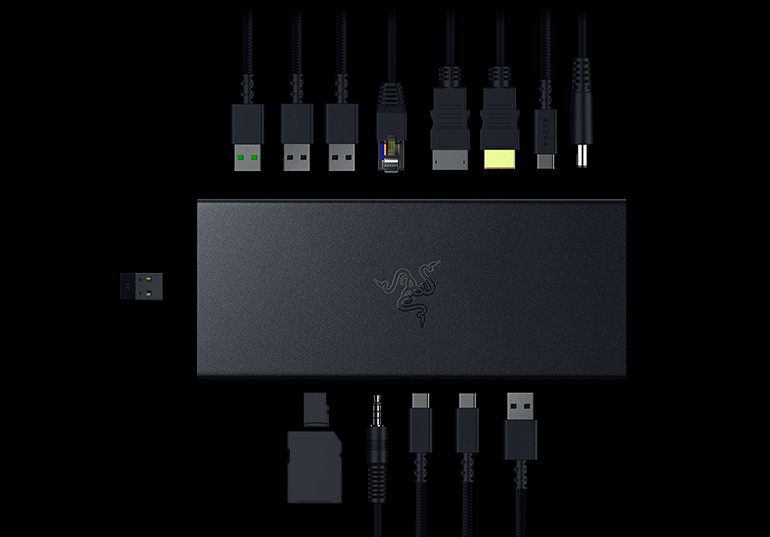 Razer USB 4 Dock 14 Ports Charging Station