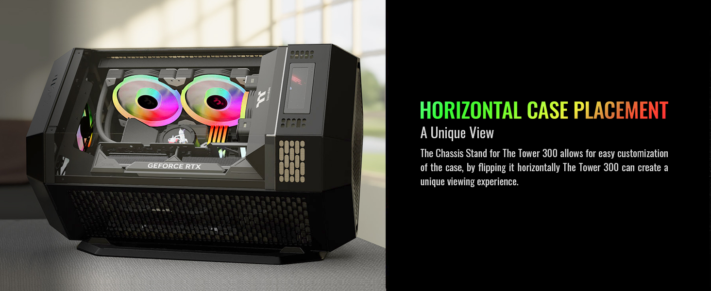 Thermaltake Tower 300 Series Horizontal Display Chassis Support Stand