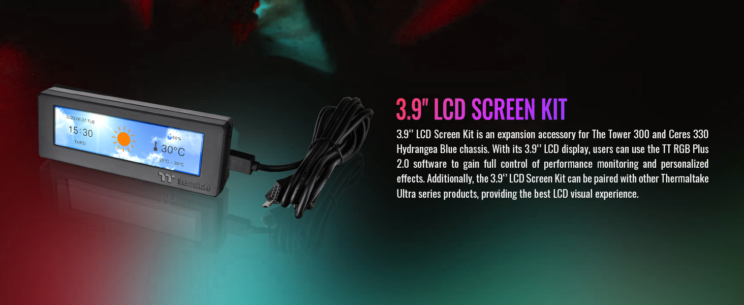Thermaltake Tower 300 Series LCD Panel Kit