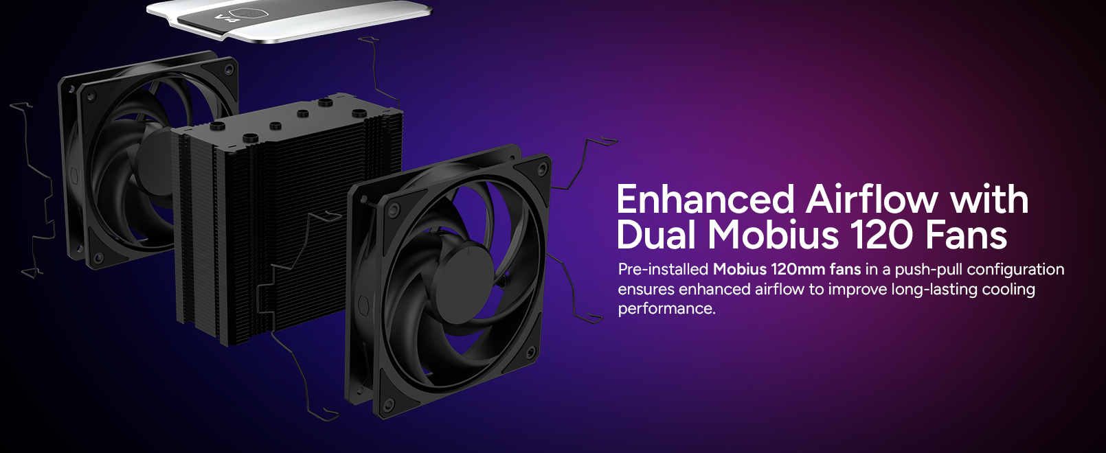 Cooler Master V4 Alpha 3DHP Black CPU Air Cooler