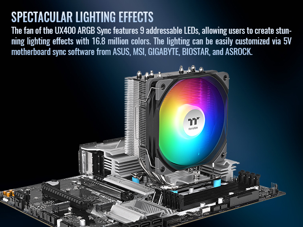 Thermaltake UX400 ARGB Sync CPU Cooler