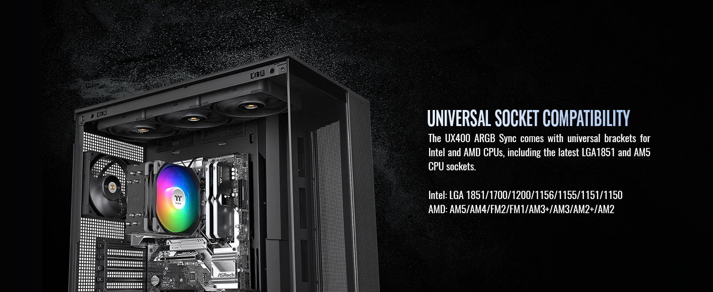 Thermaltake UX400 ARGB Sync CPU Cooler