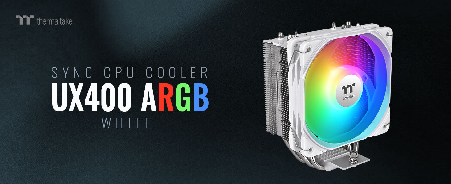 Thermaltake UX400 ARGB White Sync CPU Cooler