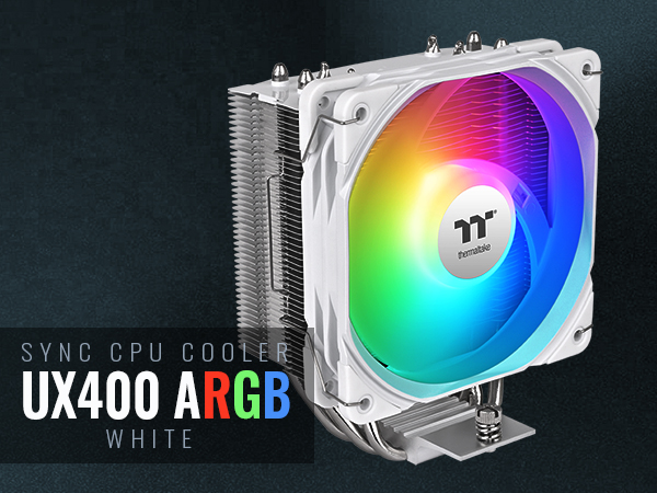 Thermaltake UX400 ARGB White Sync CPU Cooler