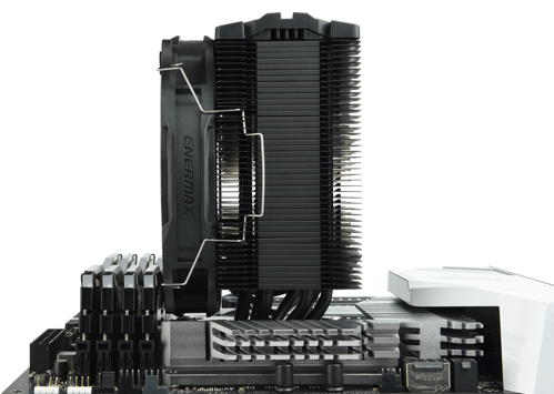 Enermax - ETS-F40 - Refroidisseur blanc pour processeur Intel / AMD Ryzen -  Ventirad Processeur - Rue du Commerce