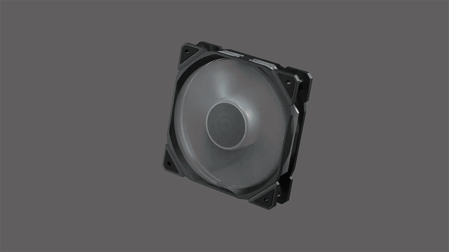 ASUS TUF Gaming TR120 ARGB Reverse Fan - Triple Pack
