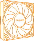 be quiet! LIGHT WINGS LX 140mm PWM high-speed ARGB LED Case Fan - Triple Pack