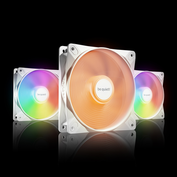 be quiet! LIGHT WINGS LX 120mm PWM high-speed ARGB LED Case Fan - Triple Pack