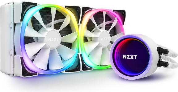 NZXT Kraken X53 RGB 240mm - RL-KRX53-RW - AIO RGB CPU Liquid 