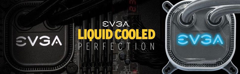 EVGA CLC 120 Liquid / Water CPU Cooler, 400-HY-CL12-V1, 120mm Radiator ...